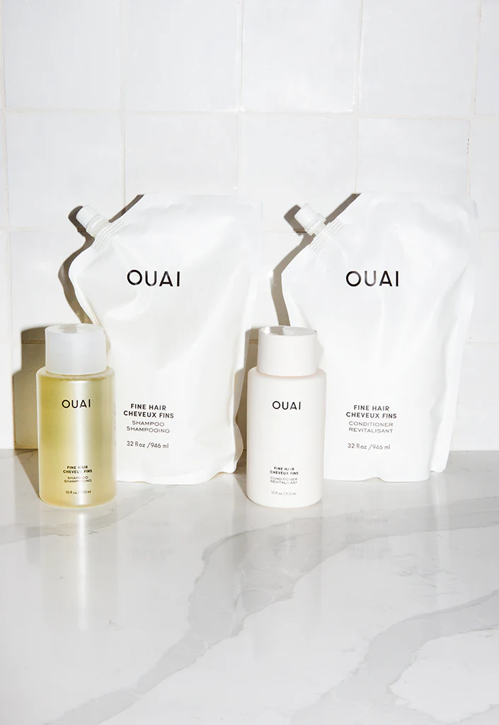 Fine Hair Shampoo Refill Pouch - Image 4